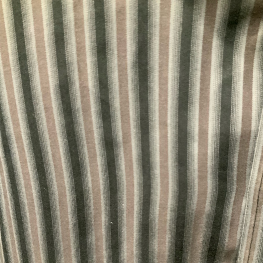 Medium 7 Diamonds Stripped Button Up Shirt